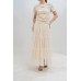 High Elastic Waist Ruffles Skirt